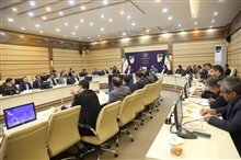 دیدار مدیران دستگاه های اجرایی با دکتر صادقی استاندار زنجان