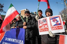 شکوه حضور مردم مومن و انقلابی شهرستان زنجان در چهل و ششمین راهپیمایی یوم الله ۲۲ بهمن
