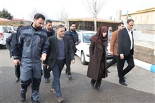 بازدید دکتر سید محسن صادقی استاندار زنجان از شرکت مولدسازی و مدیریت دارایی تجارت (واحد تولیدی چرم مصنوعی زنجان) در راستای کارگروه تسهیل ،پشتیبانی و مانع زدایی از واحدهای تولیدی استان