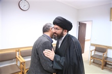 دیدار نوروزی دکتر سید محسن صادقی استاندار زنجان با حجت الاسلام والمسلمین سید مصطفی حسینی نماینده معزر ولی فقیه در استان و امام جمعه زنجان   