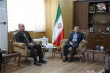  دیدار اعضای شورای استان با دکتر سید محسن صادقی استاندار زنجان 