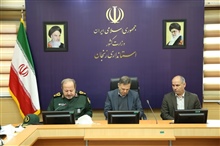 نخستین جلسه قرارگاه مسکن نیروهای مسلح به ریاست دکتر سید محسن صادقی استاندار زنجان و با حضور سرتیپ دکتر مجید ابن الرضا فرمانده قرارگاه مسکن کشور