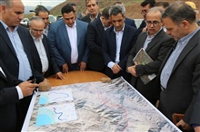 بازدید دکتر سید محسن صادقی استاندار زنجان ، دکتر نبی اله محمدی نماینده مردم زنجان و طارم در مجلس شورای اسلامی از پیشرفت احداث راه مواصلاتی درام - خلخال