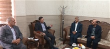 دیدار دکتر محمد نهاوندیان عضو اتاق بازرگانی ایران و معاون اقتصادی رییس جمهور در دولت دوازدهم با دکتر سید محسن صادقی استاندار زنجان پیرامون برنامه های توسعه اقتصادی استان 