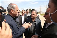  بازدید دکتر سید محسن صادقی استاندار زنجان ، دکتر علیمردانی نماینده مردم شریف شهرستانهای ابهر،خرمدره و سلطانیه در مجلس شورای اسلامی از پروژه تعریض جاده ترانزیت نورین به پلیس راه ( ابهر_ تاکستان)