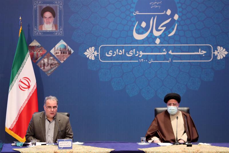 جلسه شورای اداری استان زنجان با حضور رئیس جمهوری
