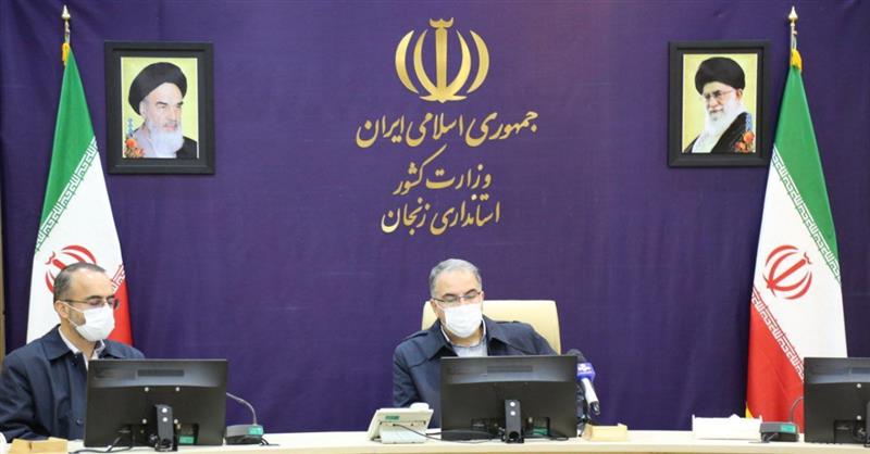 فرمانداران ۲ شهرستان زنجان به وضعیت کرونایی توجه جدی داشته باشند
