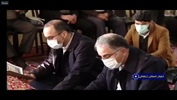 گزارش خبری : حضور دکتر افشارچی استاندار زنجان در مجلس یادبود عالم ربانی