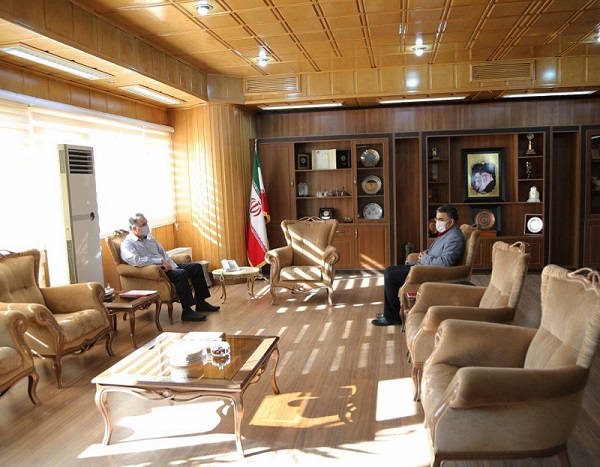 دیدار دکتر علیرضا فیروزفر شهردار منتخب زنجان با دکتر افشارچی استاندار زنجان