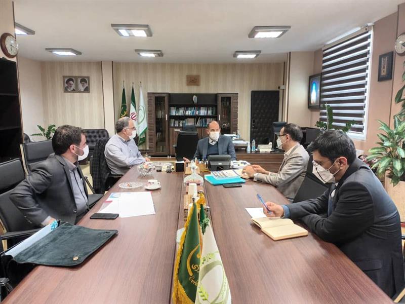 دیدار دکتر افشارچی استاندار زنجان با دکتر شجاعی معاون وزیر جهاد کشاورزی و رئیس سازمان امور اراضی کشور