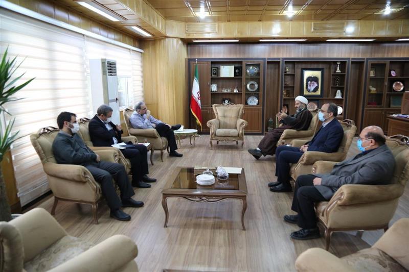 دیدار حجت الاسلام محسن کرمی دادستان عمومی و انقلاب مرکز استان با دکتر افشارچی استاندار زنجان