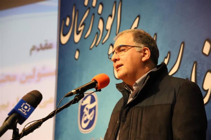 حضور و سخنرانی دکتر افشارچی استاندار زنجان در جشنواره رسانه ای ابوذر