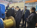 افتتاح نخستین خط تولید پارچه کیسه هوای خودرو در کشور توسط شرکت نخ تایر صبای زنجان با حضور استاندار و امام جمعه زنجان