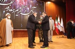 حضور استاندار زنجان و جمعی از مسئولین استان در آیین معارفه شهردار زنجان