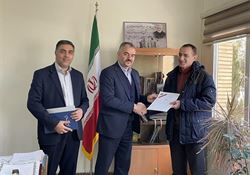 جلسه تودیع ومعارفه مدیرکل دفتر برنامه ریزی ، بودجه و تحول اداری استانداری زنجان