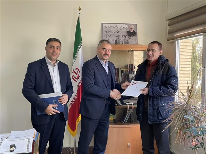 جلسه تودیع ومعارفه مدیرکل دفتر برنامه ریزی ، بودجه و تحول اداری استانداری زنجان