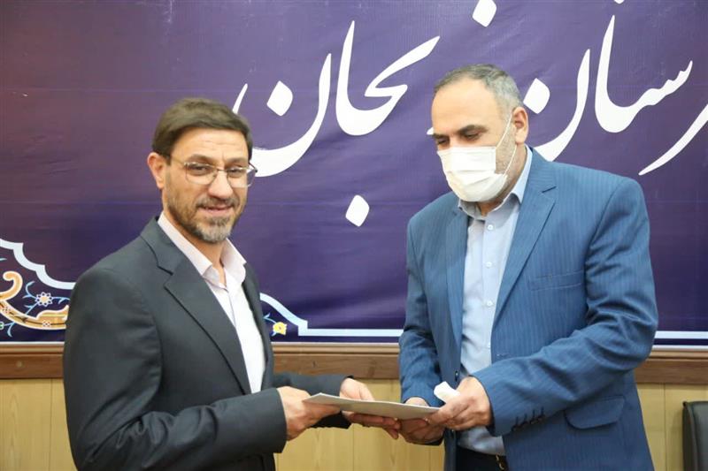 سرپرست فرمانداری زنجان منصوب شد