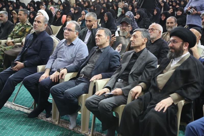 مراسم بزرگداشت اولین سالگرد شهدای خدمت زنجان-مصلی خاتم الانبیا (ص)
