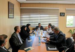 برگزاری جلسه بازدید میدانی از تجهیزات اداری، فضای اداری و منابع انسانی فرمانداری زنجان