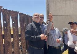 بازدید معاون هماهنگی امور عمرانی استانداری از خط دوم راه آهن زنجان ـ قزوین