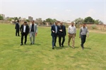 بازدید میدانی معاون عمرانی استاندار زنجان از پروژه سکوی تماشاچیان زمین فوتبال مجموعه ۱۵ خرداد زنجان