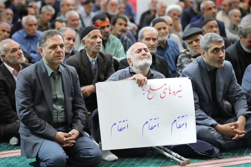 خروش ضد صهیونیستی مردم زنجان علیه جنایات ددمنشانه رژیم صهیونی