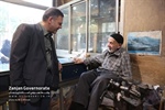 بازدید استاندار زنجان از بازار زنجان و دیدار با " محمد مهدی محمدی تبار " پیشکسوت چاقو ساز زنجانی