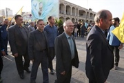 حضور استاندار و مدیران ستادی در تجمع  بزرگ مردم زنجان به مناسبت...