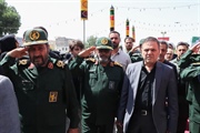 تشییع باشکوه شهید مدافع وطن حمیدرضا حیدری در زنجان