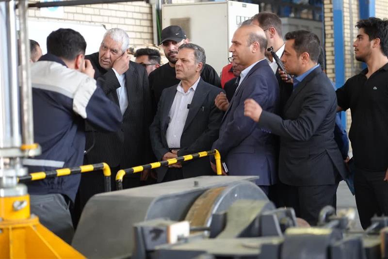 بازدید استاندار زنجان از مجتمع صنعتی ایریکوی ابهر
