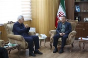 دیدار مدیرعامل پست بانک ایران با استاندار زنجان