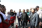 حضور استاندار زنجان در مراسم جاماندگان اربعین حسینی