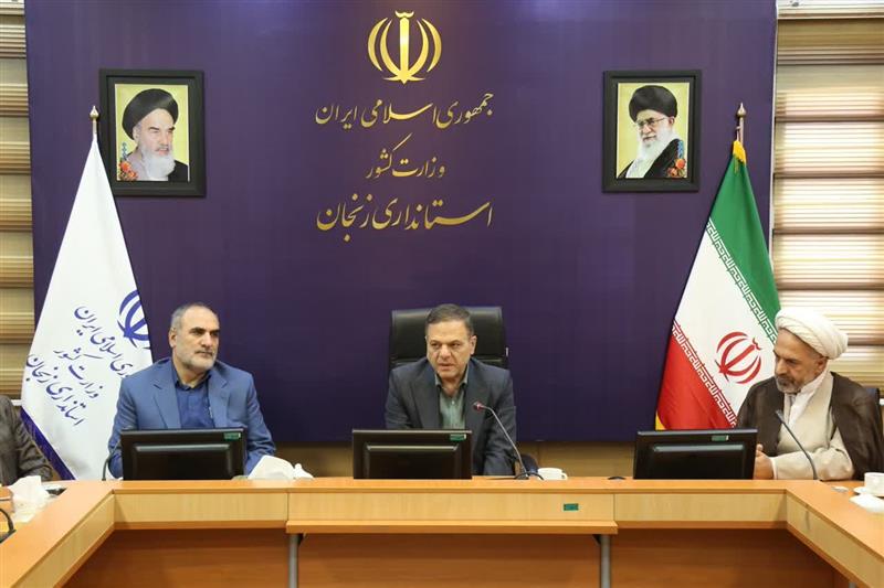 دیدار رئیس دادگستری استان زنجان و معاونین با استاندار به مناسبت هفته دولت