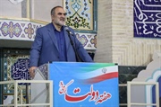 حضور دکتر علی صادقی در نماز جمعه زنجان | تبیین اولویت‌های دولت چهاردهم در حوزه‌های آموزش، مسکن، انرژی و آب