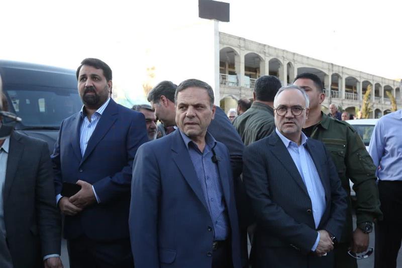 وعده بازگشایی سبزه میدان توسط استاندار زنجان تحقق یافت