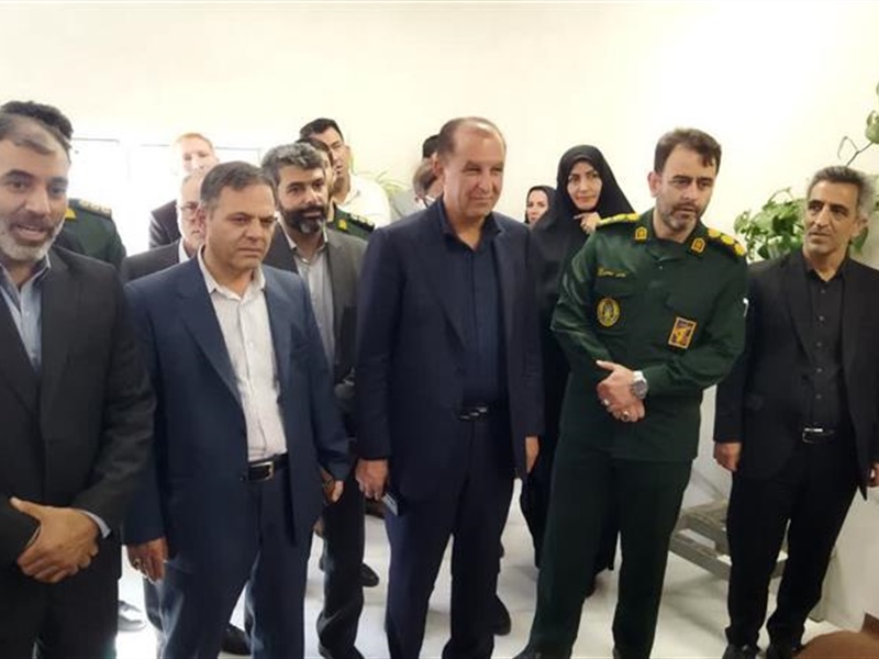 بازدید استاندار زنجان از مرکز بازتوانی معتادان متجاهر (ماده ۱۶) شهید داود احمدی