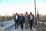 بازدید استاندار زنجان از ضلع شمالی پروژه سبزه‌میدان و موزه مردان نمکی