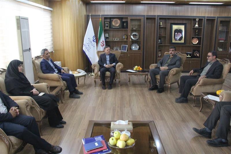 دیدار معاون وزیر راه و شهرسازی و رئیس سازمان راهداری و حمل‌ونقل جاده‌ای کشور با استاندار زنجان