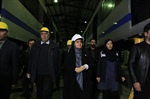 بازدید وزیر راه و شهرسازی از خطوط تولید واگن سازی در زنجان