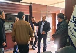 بازدید معاون عمرانی استاندار زنجان به همراه رییس شورای اسلامی شهر وشهردار زنجان از حوزه هنری انقلاب اسلامی استان