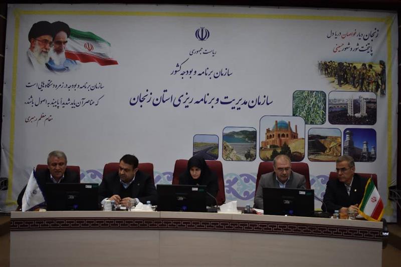 تأکید بر تسریع پرداخت تسهیلات و رفع موانع تولید در کارگروه اقتصادی استان زنجان با حضور مدیرعامل بانک ملی ایران