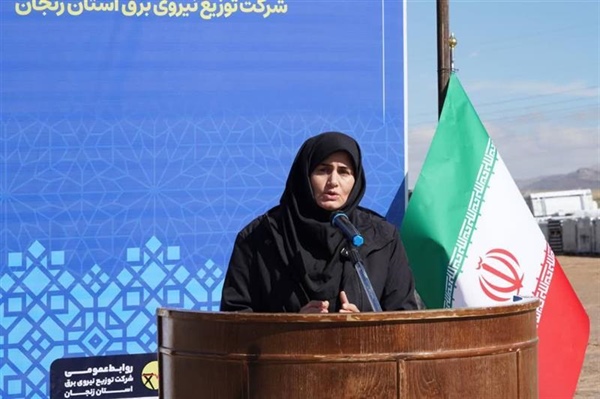 آیین کلنگ زنی احداث نیروگاه ۱۲ مگاواتی لیل آباد زنجان