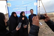 پروژه نیروگاه خورشیدی ۱۵ مگاواتی در سلطانیه کلنگ زنی شد