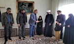 تکریم و دیدار مسئولان زنجان با خانواده شهدای حادثه حسینیه اعظم