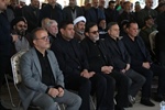گلباران مزار مطهر شهدای جنگ رمضان همزمان با مراسم سراسری چهلم امام شهید انقلاب