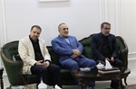 دیدار معاون وزیر ورزش و جوانان با خانواده شهید ورزشکار حامد ثقفی در زنجان