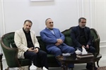 دیدار معاون وزیر ورزش و جوانان با خانواده شهید ورزشکار حامد ثقفی در زنجان