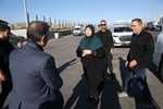 معاون رئیس‌جمهور و رئیس سازمان حفاظت محیط زیست وارد زنجان شد / ادای احترام به مزار شهدای محیط‌بان