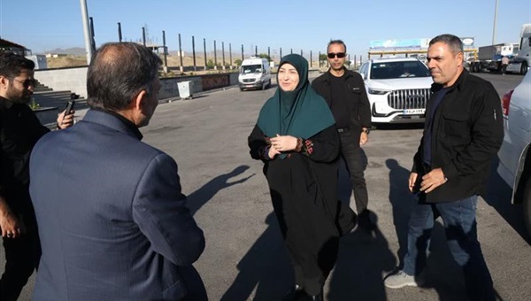 معاون رئیس‌جمهور و رئیس سازمان حفاظت محیط زیست وارد زنجان شد / ادای احترام به مزار...