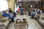 دیدار سید جمال موسوی و منصور علیمردانی، نمایندگان مردم در مجلس شورای اسلامی با سید محسن صادقی استاندار زنجان